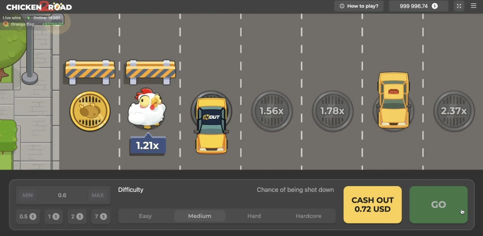 Chicken Road 2 gameplay